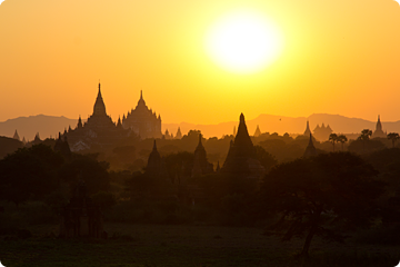 Het weer in Myanmar