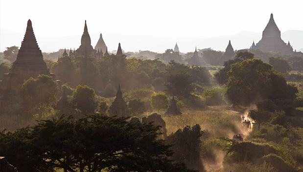 Modern gevaar voor Bagan’s oude tempels