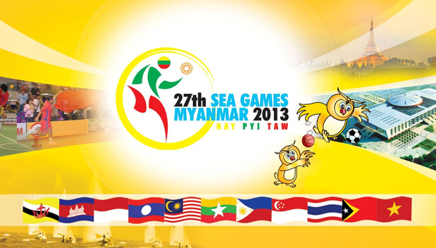 Myanmar gastland van de 27e Zuidoost-Aziatische Spelen 2013